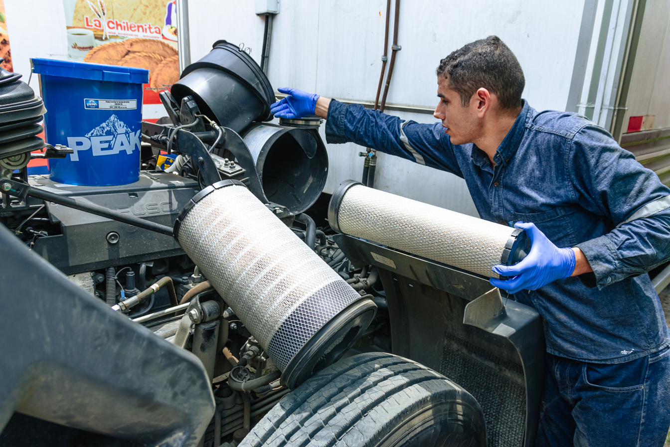 Trabajo en motor